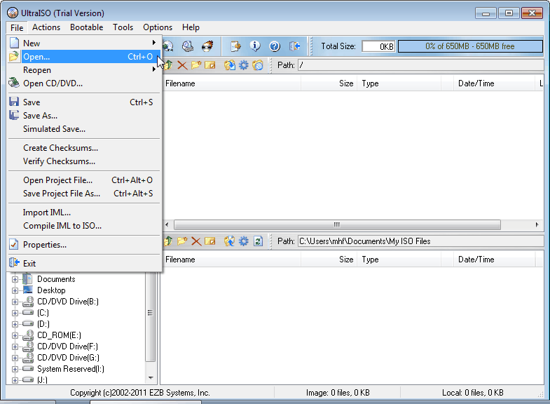 ISO file