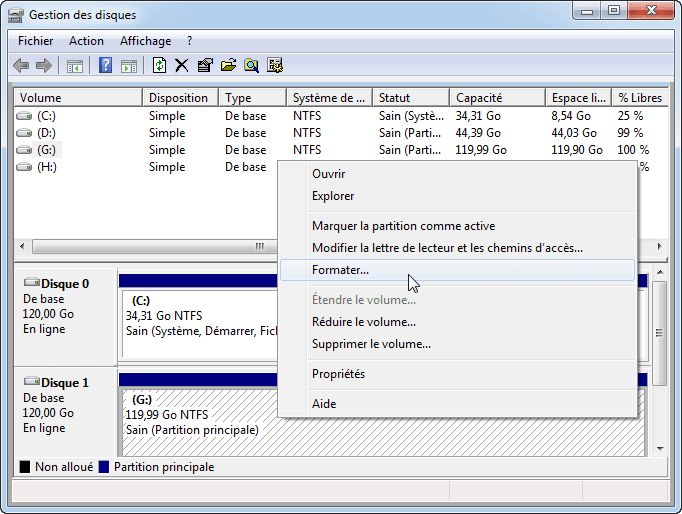 Comment Partitionner Et Formater Un Disque Dur Windows 10 8 Et 7